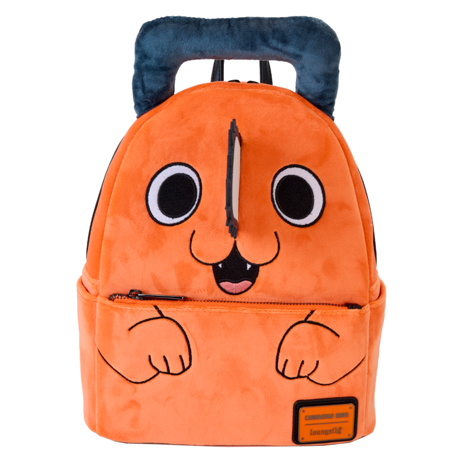 Loungefly Chainsaw Man - Pochita Plush Cosplay Mini Backpack