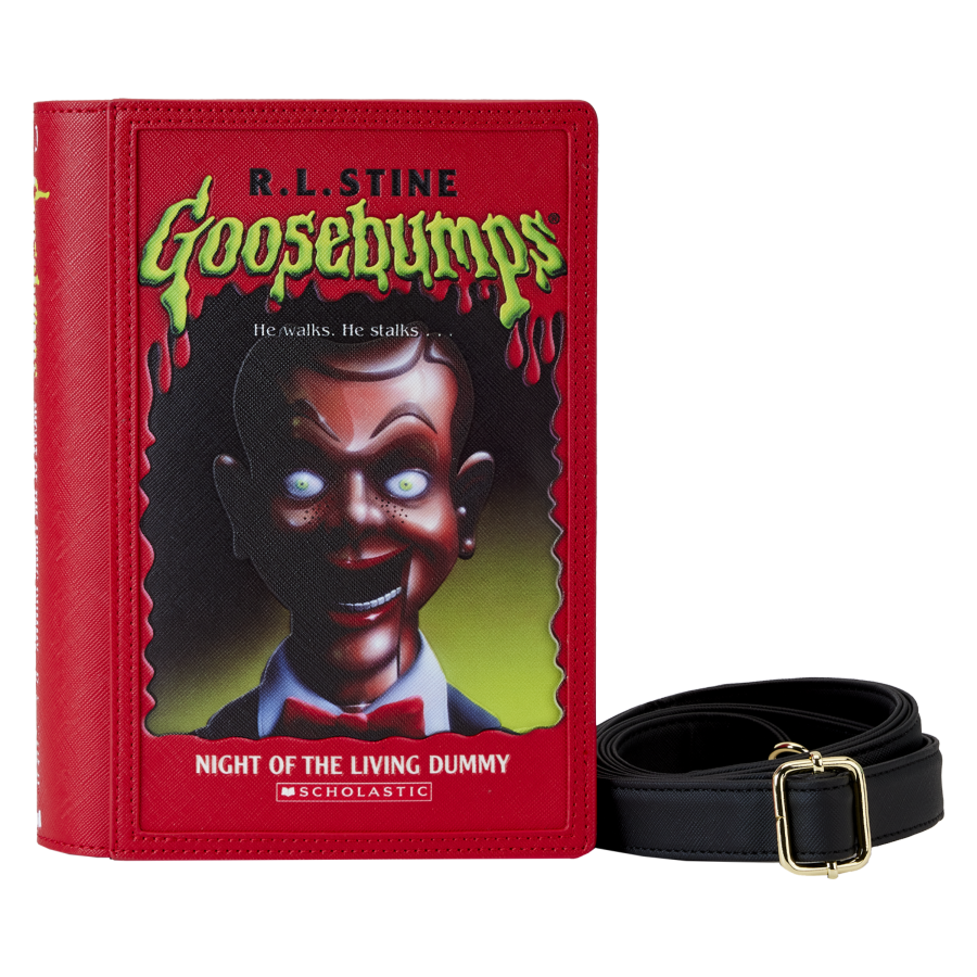 Loungefly Goosebumps - Slappy Book Cover Crossbody