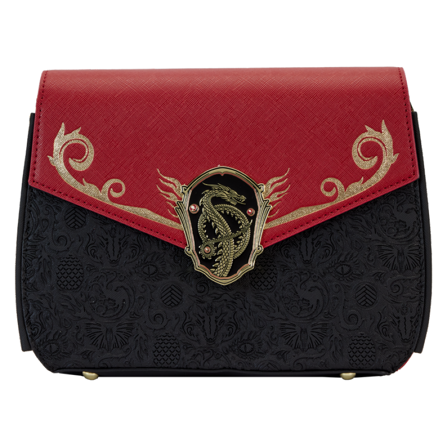 Loungefly House Of The Dragon - All-Over Print House Targaryen Crossbody Bag