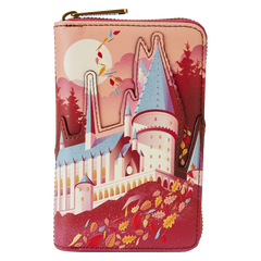 Loungefly Harry Potter - Hogwarts Fall Zip Wallet