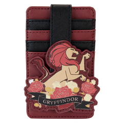 Loungefly arry Potter - Gryffindor House Floral Tattoo Cardholder