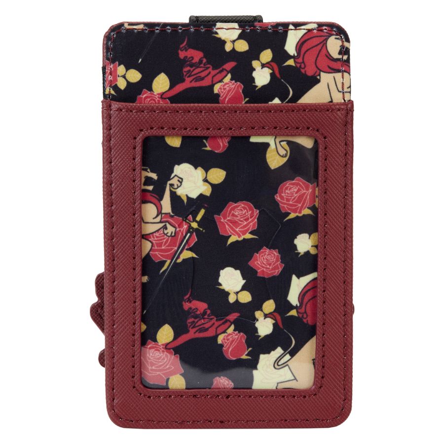 Loungefly arry Potter - Gryffindor House Floral Tattoo Cardholder