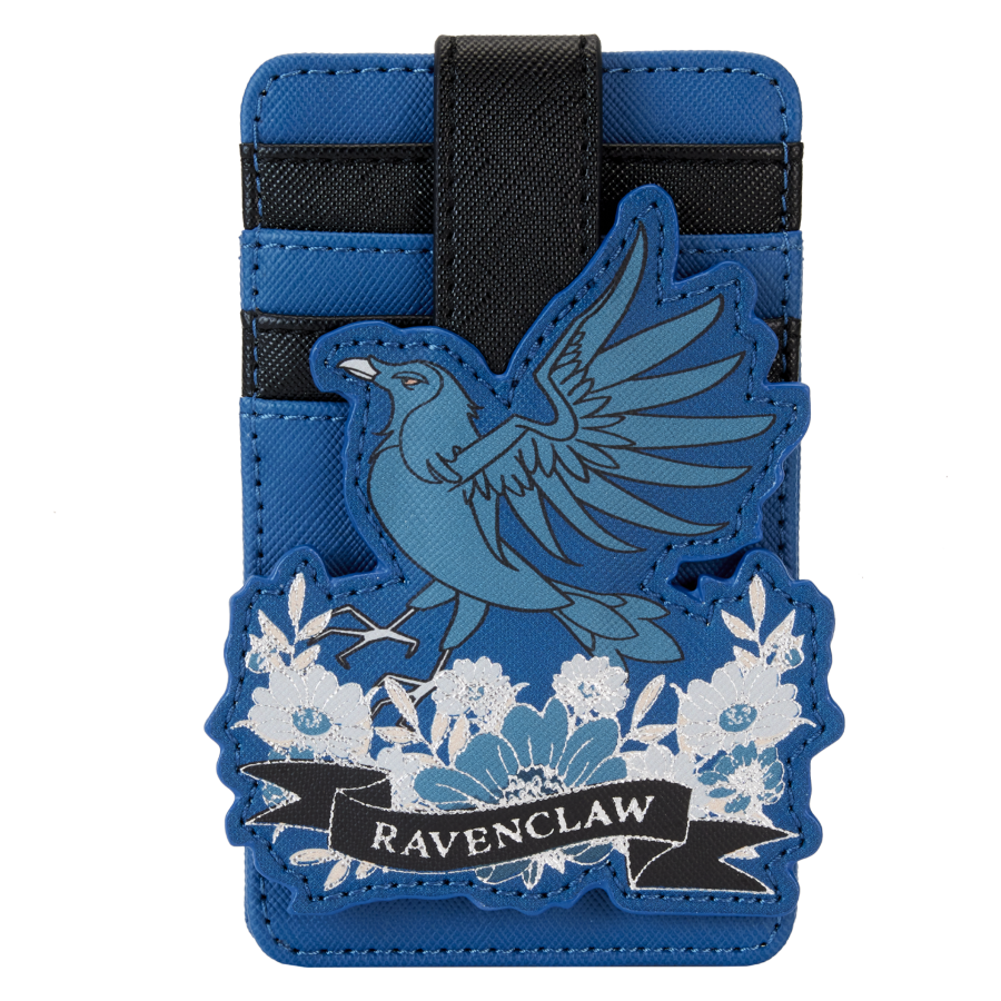 Loungefly Harry Potter - Ravenclaw House Floral Tattoo Cardholder