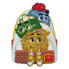 Loungefly McDonalds - Fry Guys Triple Pocket Mini Backpack