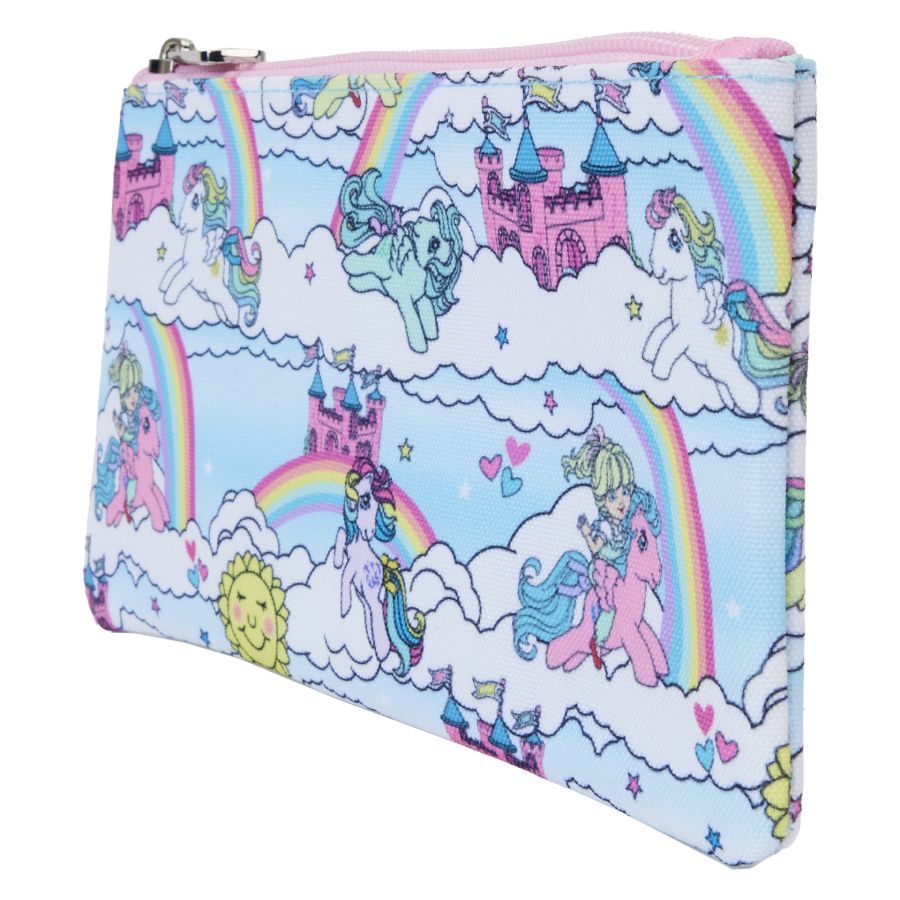 Loungefly My Little Pony - Sky Scene All-over-print Nylon Wristlet Wallet