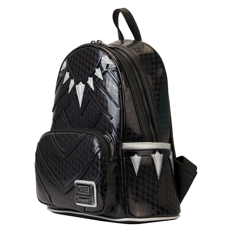 Loungefly Marvel - Black Panther Cosplay Metallic Mini Backpack