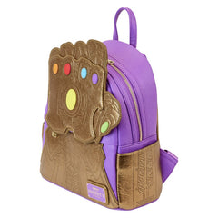 Loungefly Marvel Comics - Thanos Gauntlet Metallic Mini Backpack