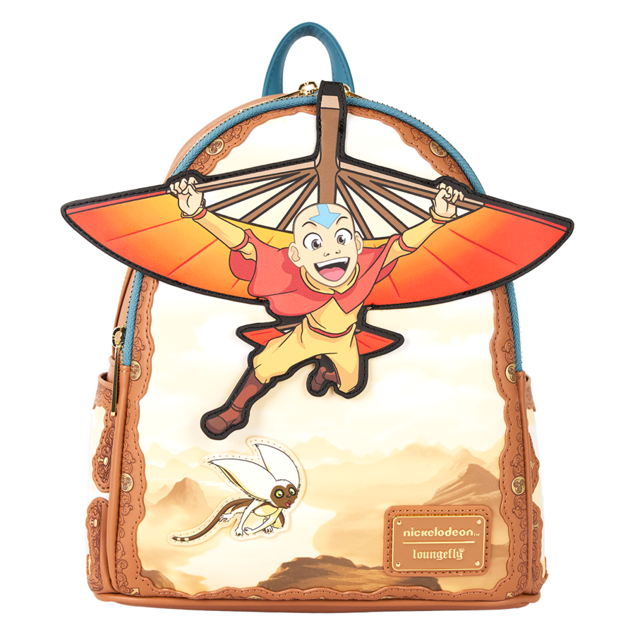 Loungefly Avatar: The Last Airbender - Aang Gliding Mini Backpack