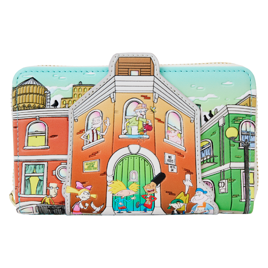 Loungefly Hey Arnold - House Zip Around Wallet