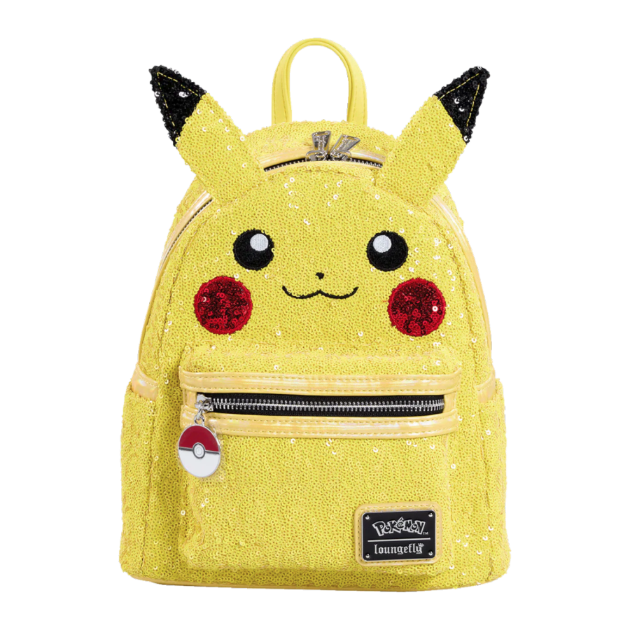 Loungefly Pokemon - Pikachu Cosplay Sequin Mini Backpack