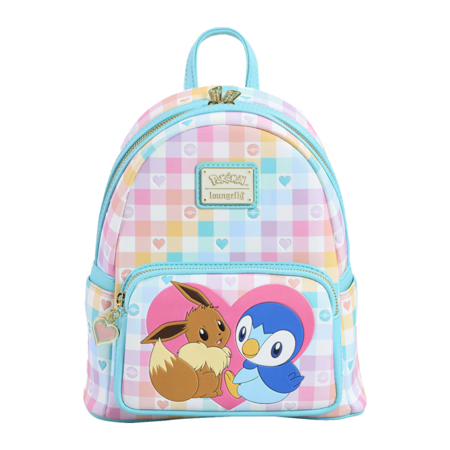 Loungefly Pokemon - Piplup & Eevee Friends Mini Backpack