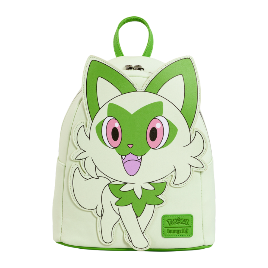 Loungefly Pokemon - Sprigatito Figural Collection Mini Backpack