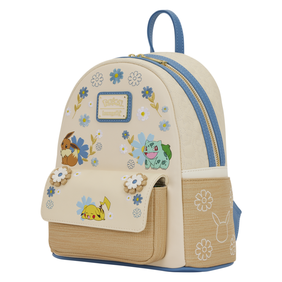 Loungefly Pokemon - Floral Mini Backpack