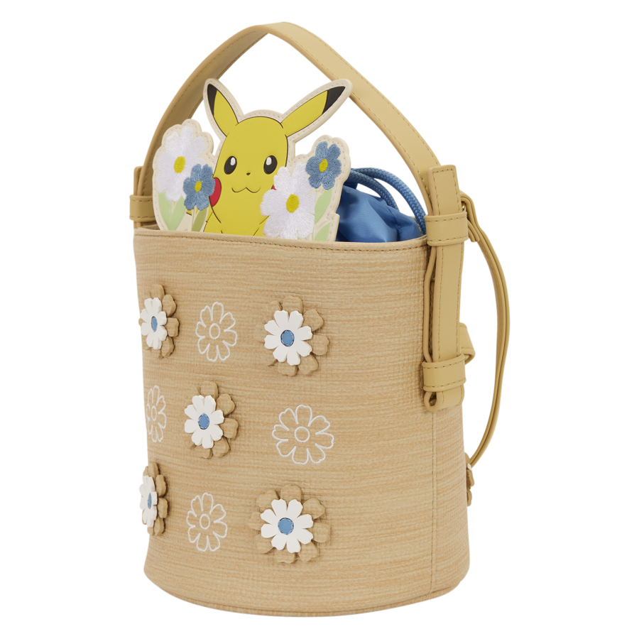 Loungefly Pokemon - Floral Pikachu Crossbody Bag