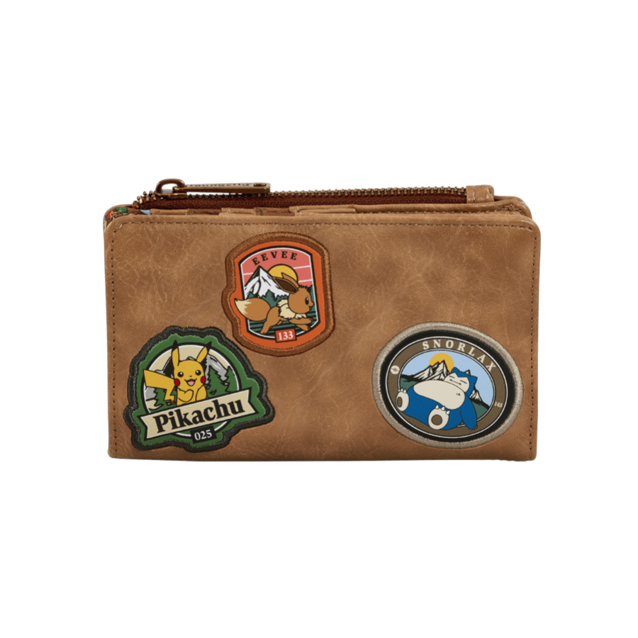 Loungefly Pokemon – Camper Patch Zip Around Wallet