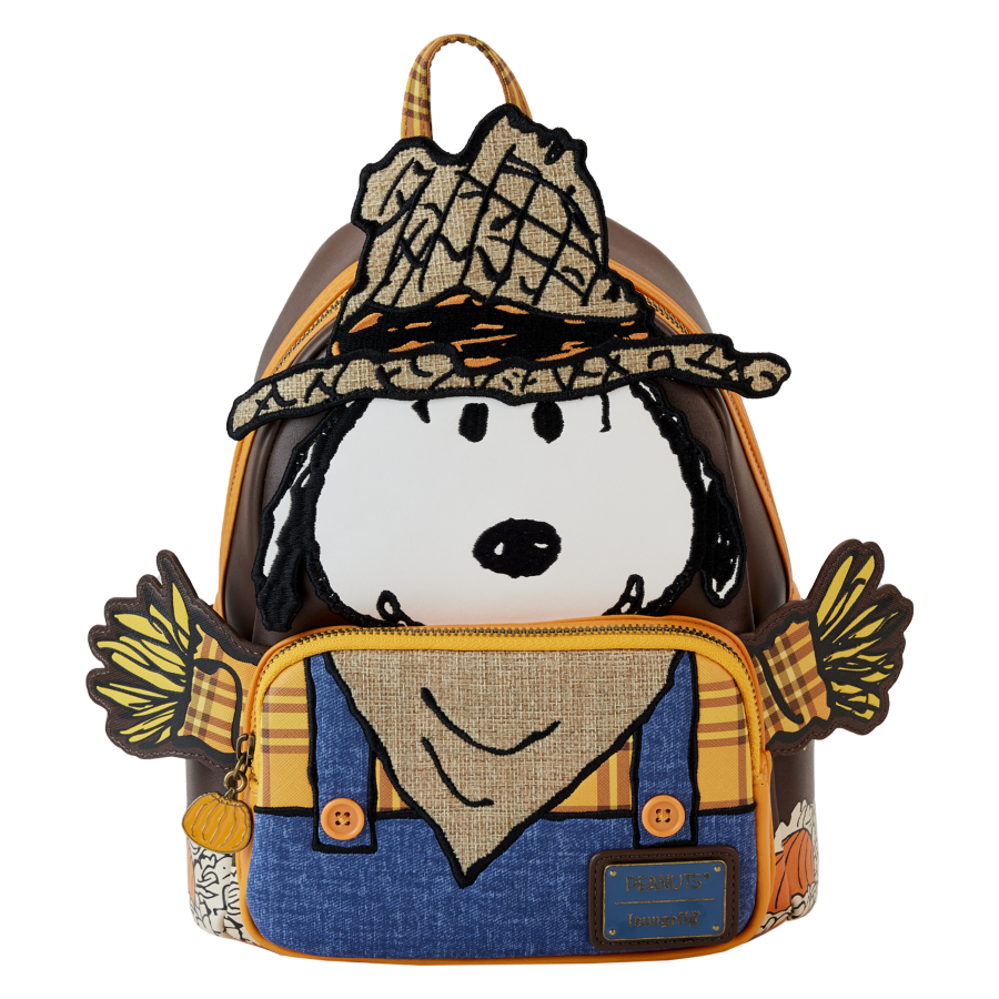 Loungefly Peanuts - Snoopy Scarecrow Cosplay Mini Backpack