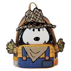 Loungefly Peanuts - Snoopy Scarecrow Cosplay Mini Backpack