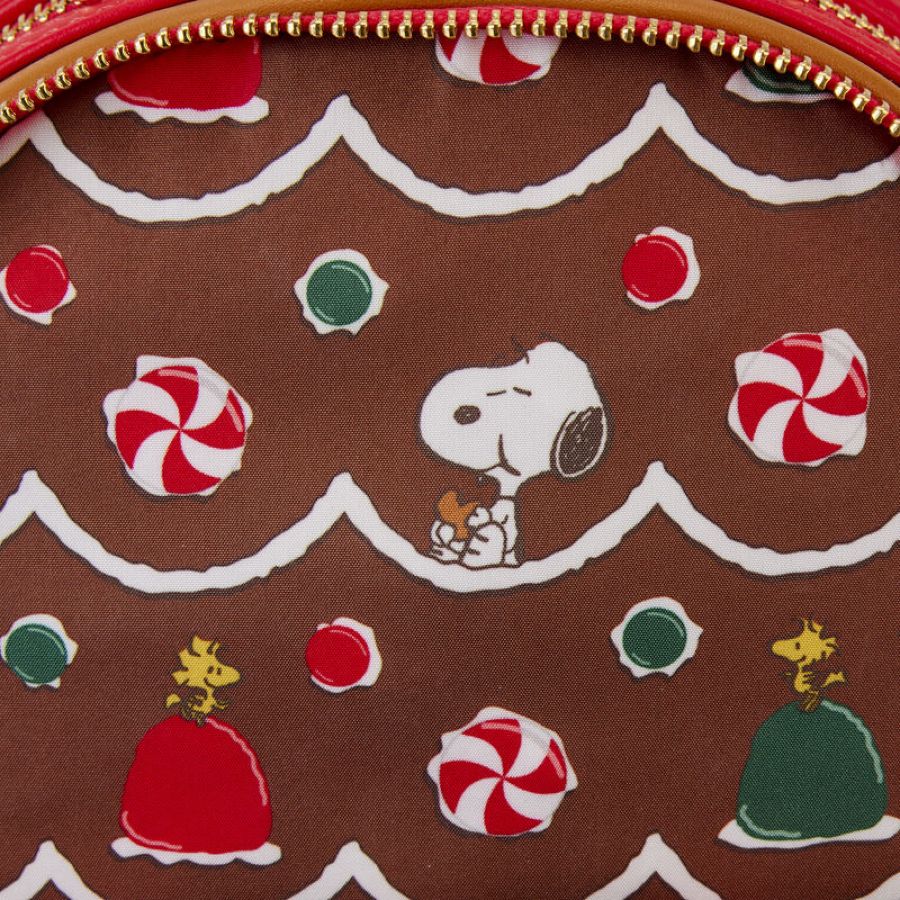 Loungefly Peanuts - Snoopy Gingerbread House Scented Crossbody