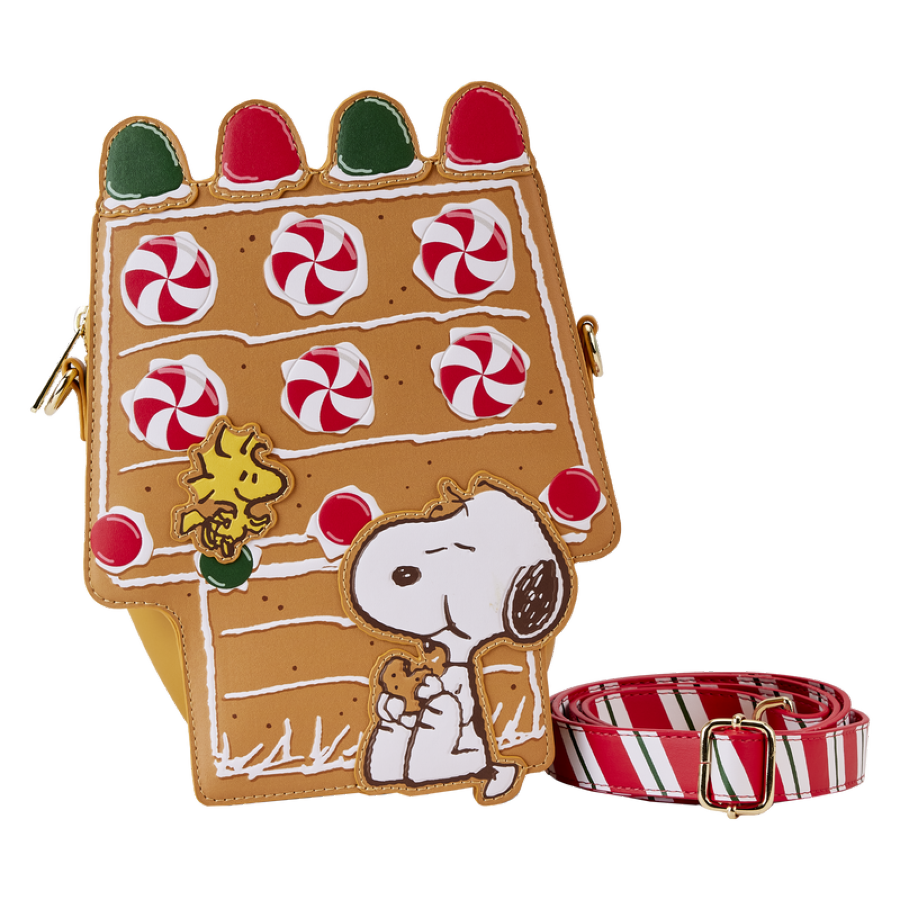 Loungefly Peanuts - Snoopy Gingerbread House Scented Crossbody