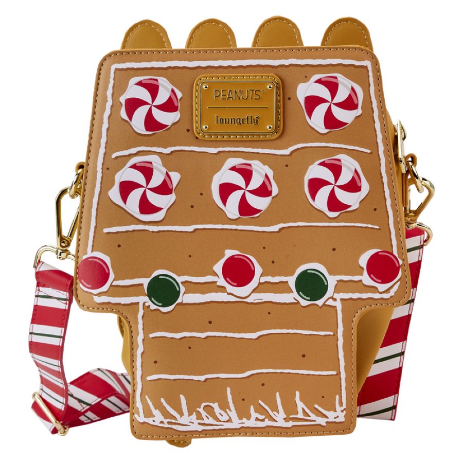 Loungefly Peanuts - Snoopy Gingerbread House Scented Crossbody