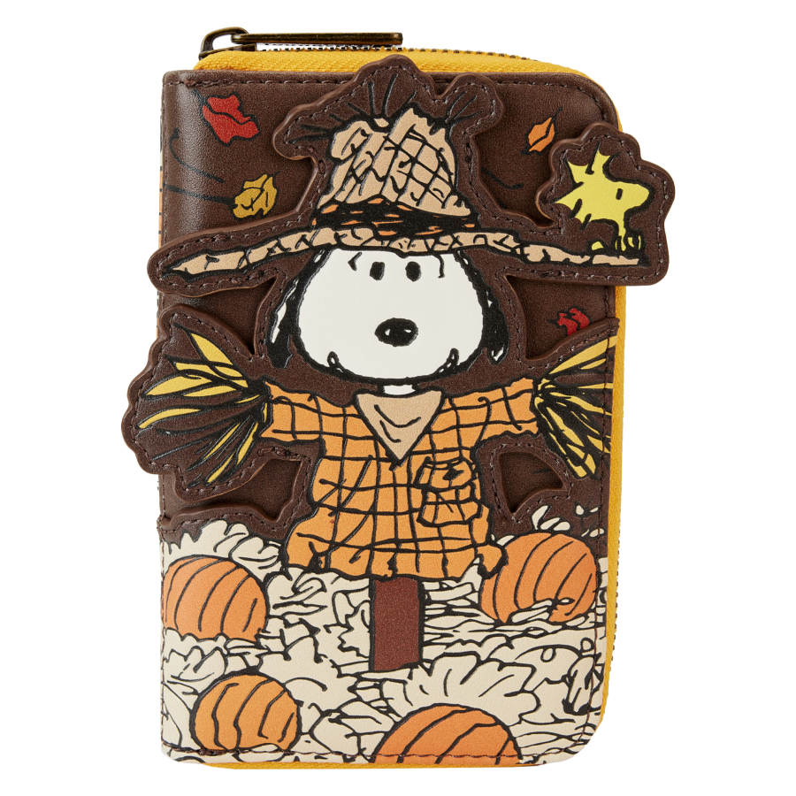 Loungefly Peanuts - Snoopy Scarecrow Zip Around Wallet