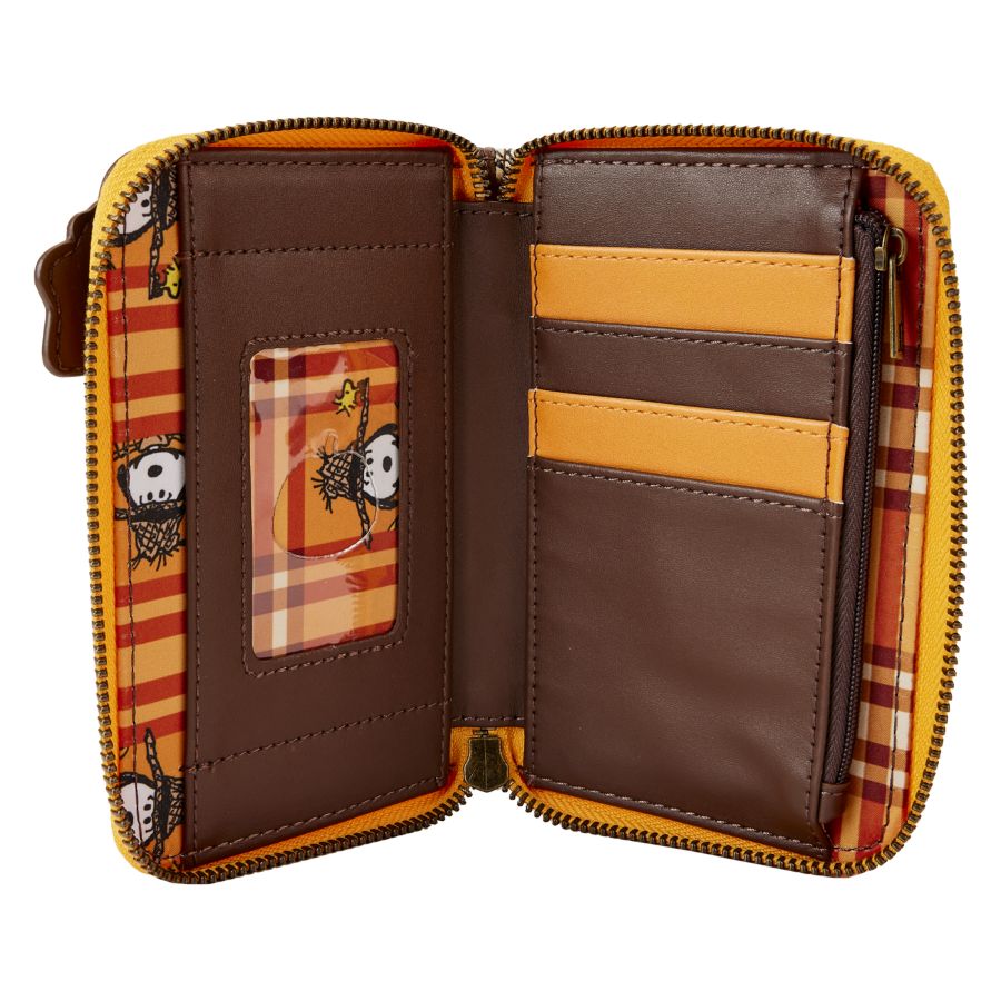 Loungefly Peanuts - Snoopy Scarecrow Zip Around Wallet