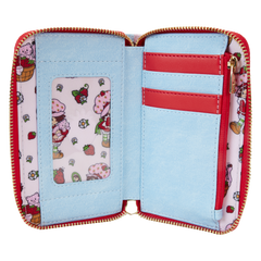 Loungefly Strawberry Shortcake - Denim Plaid Zip Wallet