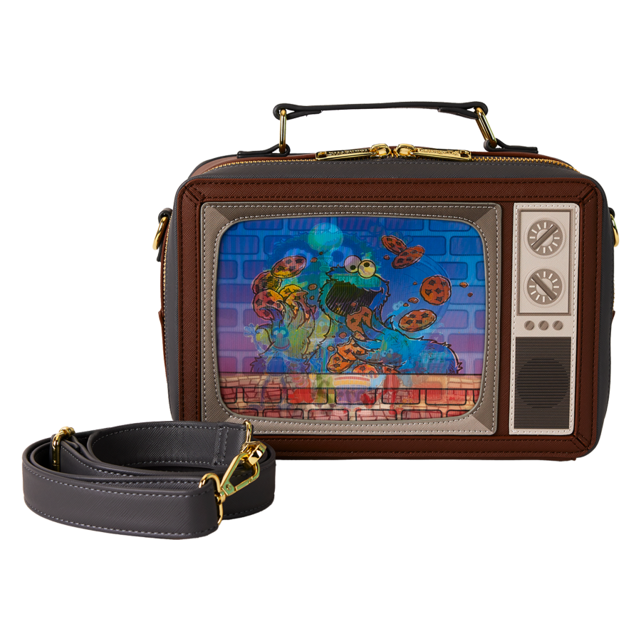 Loungefly Sesame Street - Lenticular Retro TV Crossbody