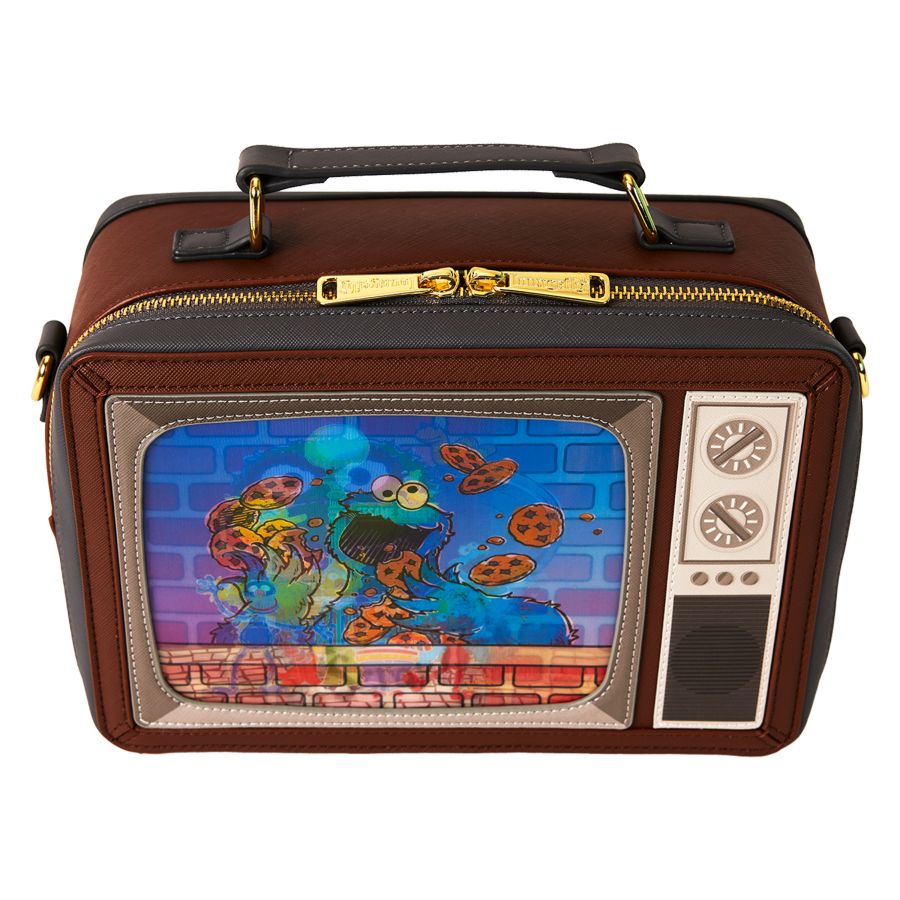 Loungefly Sesame Street - Lenticular Retro TV Crossbody