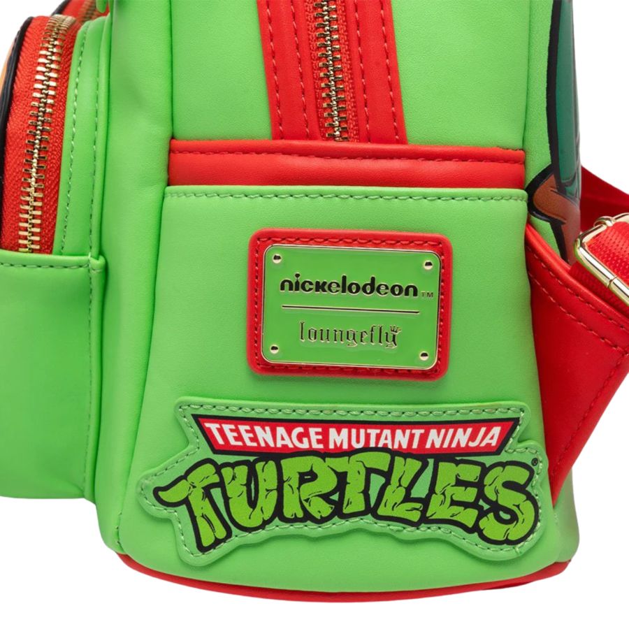 Loungefly Teenage Muntant Ninja Turtles (TV 1987) - Raphael Cosplay Mini Backpack US Exclusive