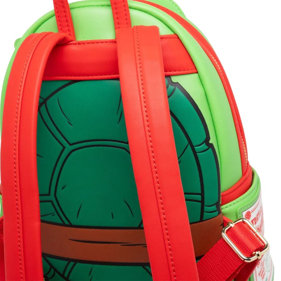 Loungefly Teenage Muntant Ninja Turtles (TV 1987) - Raphael Cosplay Mini Backpack US Exclusive