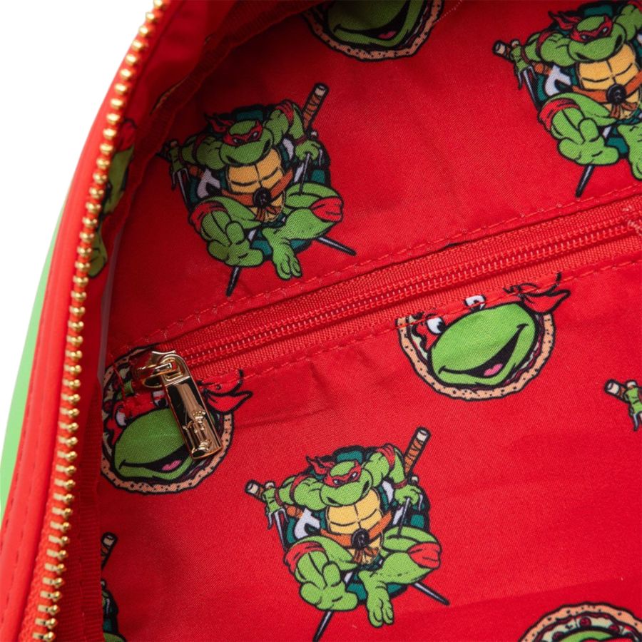 Loungefly Teenage Muntant Ninja Turtles (TV 1987) - Raphael Cosplay Mini Backpack US Exclusive