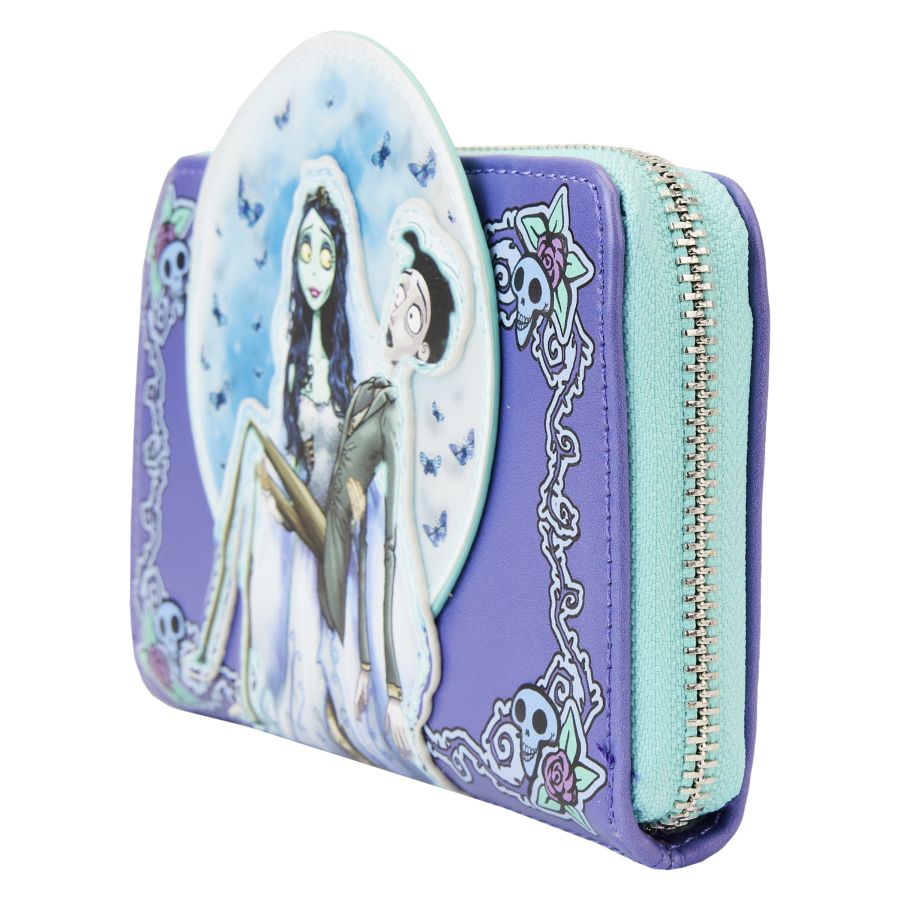 Loungefly Corpse Bride - Moon Zip Around Wallet