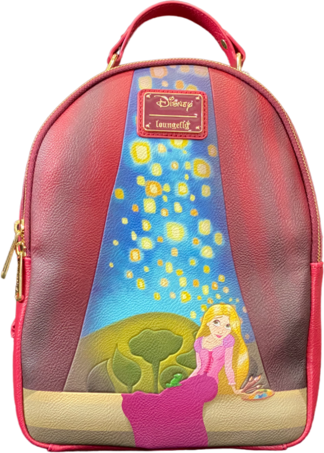 Loungefly Tangled - Art Mini Backpack