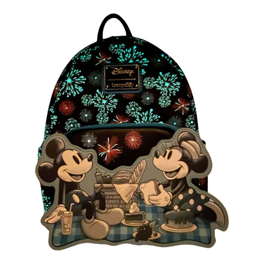 Loungefly Disney - Mickey & Minnie Summer Picnic US Exclusive Mini Backpack