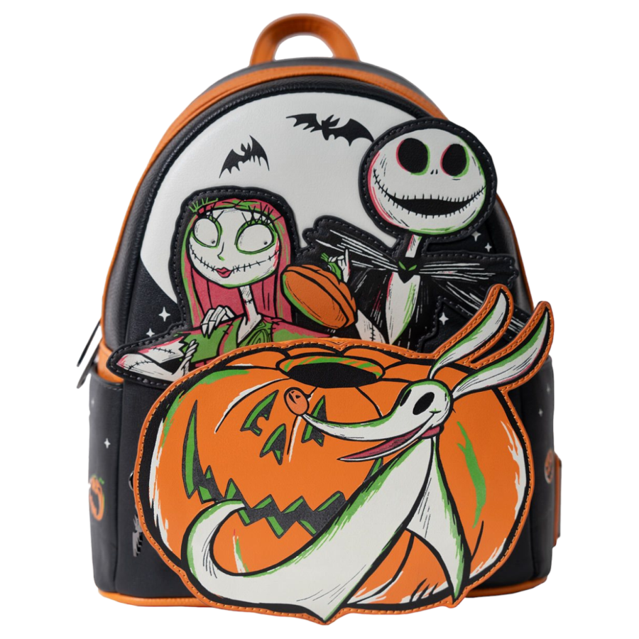 Loungefly The Nightmare Before Christmas - Disney 100 Halloween US Exclusive Glow Mini Backpack