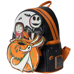 Loungefly The Nightmare Before Christmas - Disney 100 Halloween US Exclusive Glow Mini Backpack