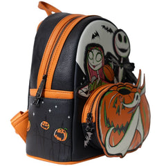 Loungefly The Nightmare Before Christmas - Disney 100 Halloween US Exclusive Glow Mini Backpack