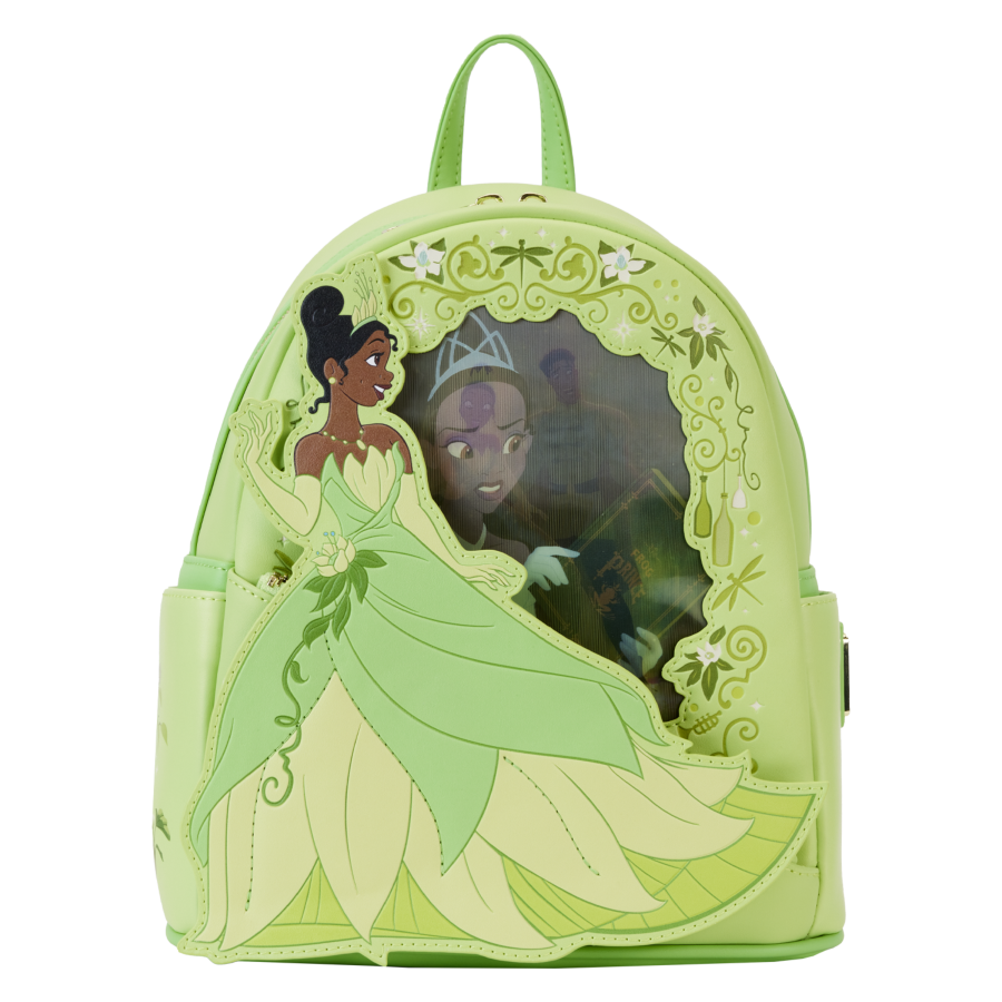 Loungefly The Princess & The Frog - Tiana Princess Series Lenticular Mini Backpack