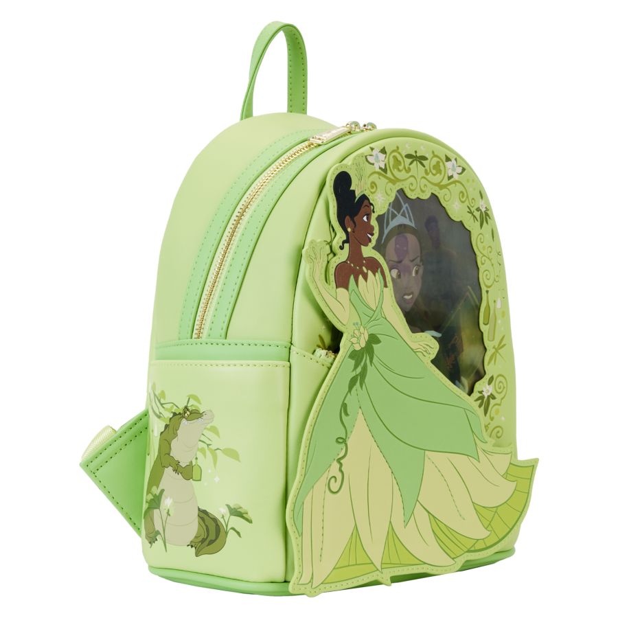 Loungefly The Princess & The Frog - Tiana Princess Series Lenticular Mini Backpack