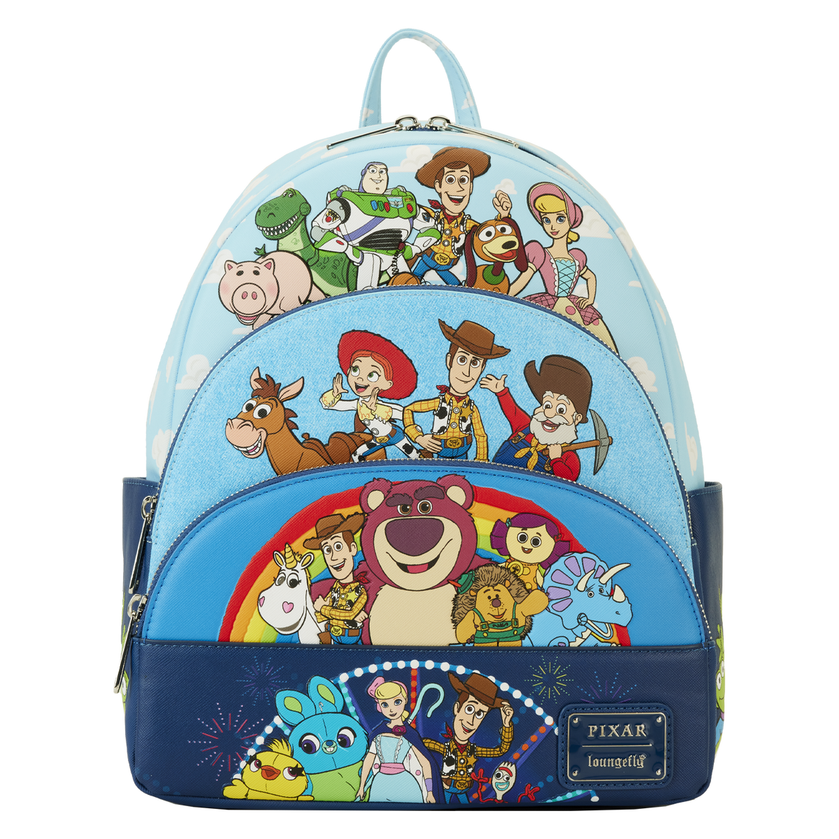 Loungefly Toy Story - Movie Collab 3-Pocket Mini Backpack