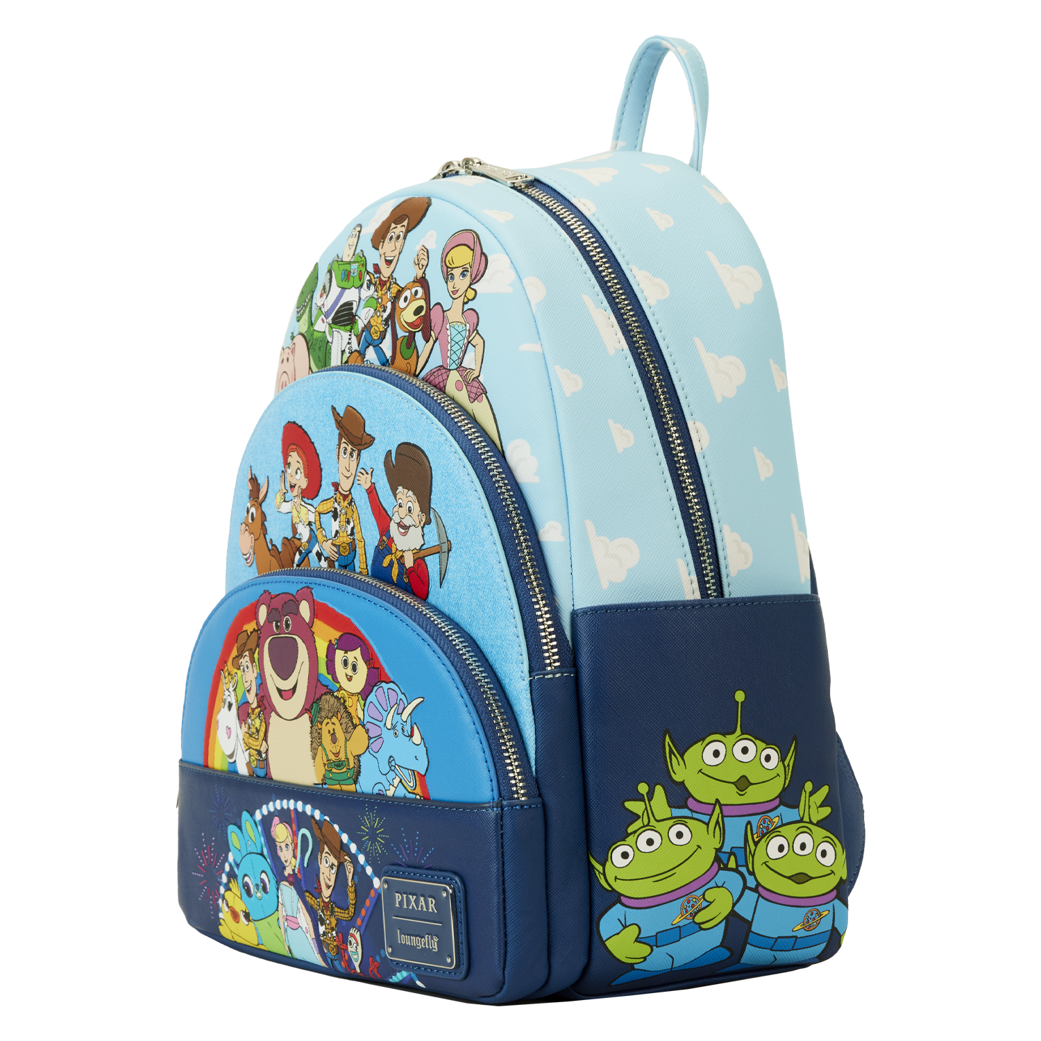 Loungefly Toy Story - Movie Collab 3-Pocket Mini Backpack