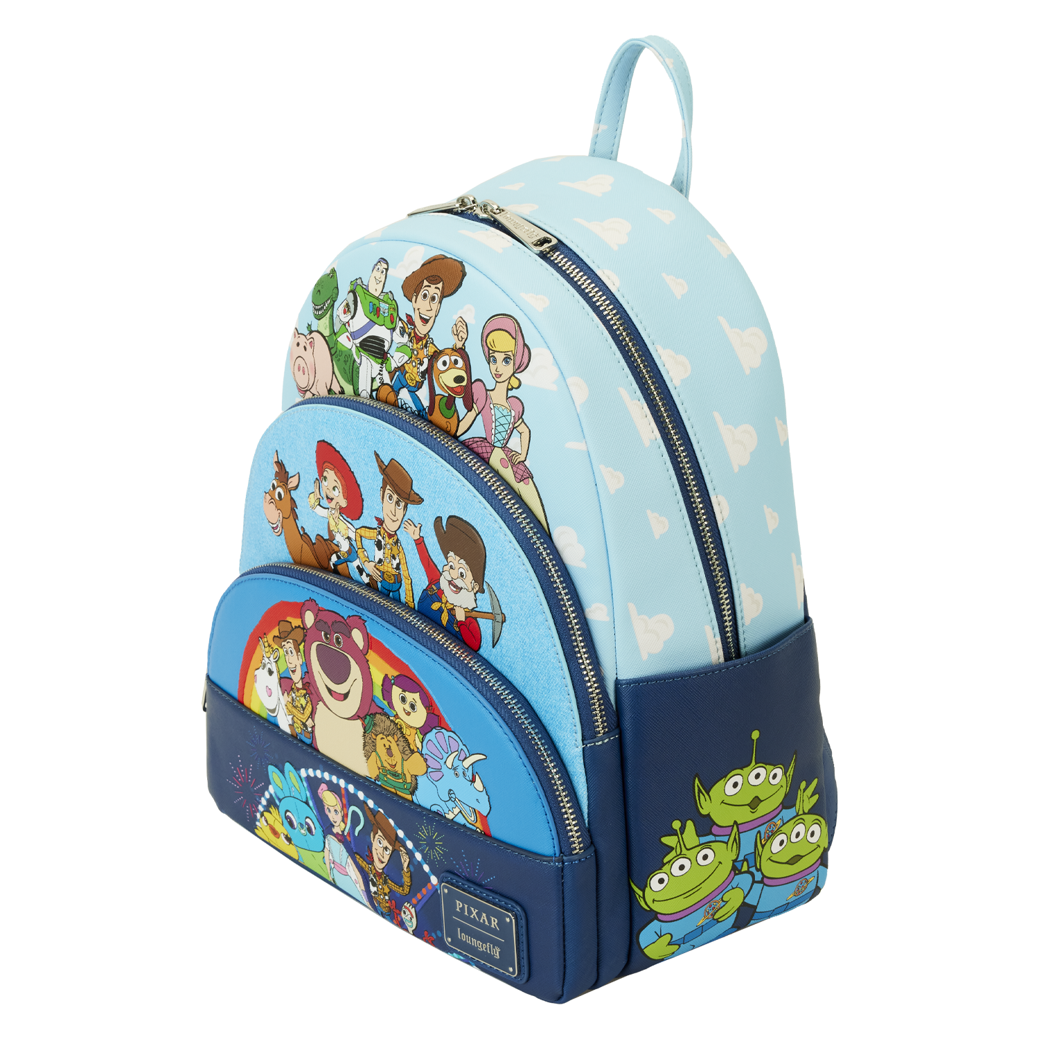 Loungefly Toy Story - Movie Collab 3-Pocket Mini Backpack