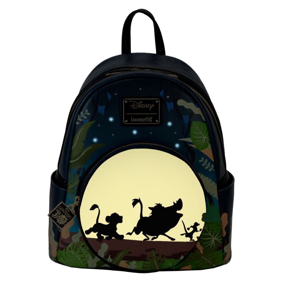 Loungefly Lion King (1994): 30th Anniversary - Hakuna Matata Silhouette Mini Backpack