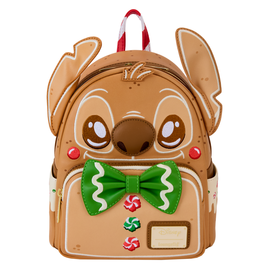 Loungefly Lilo & Stitch - Gingerbread Stitch Cosplay Mini Backpack