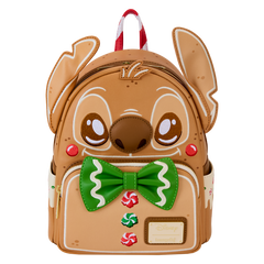 Loungefly Lilo & Stitch - Gingerbread Stitch Cosplay Mini Backpack