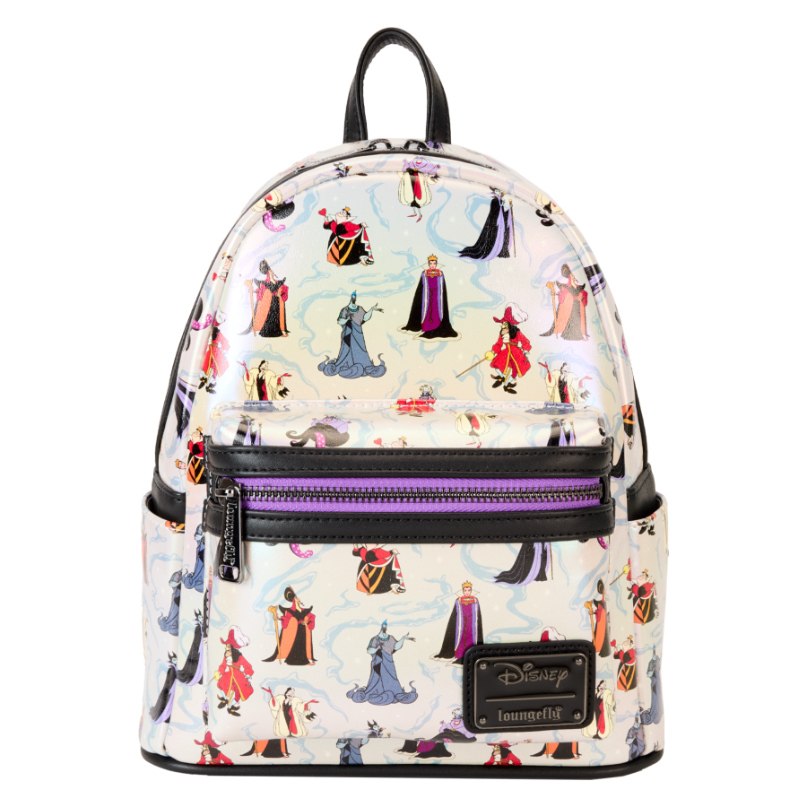 Loungefly Disney Villains - Iridescent Mini Backpack