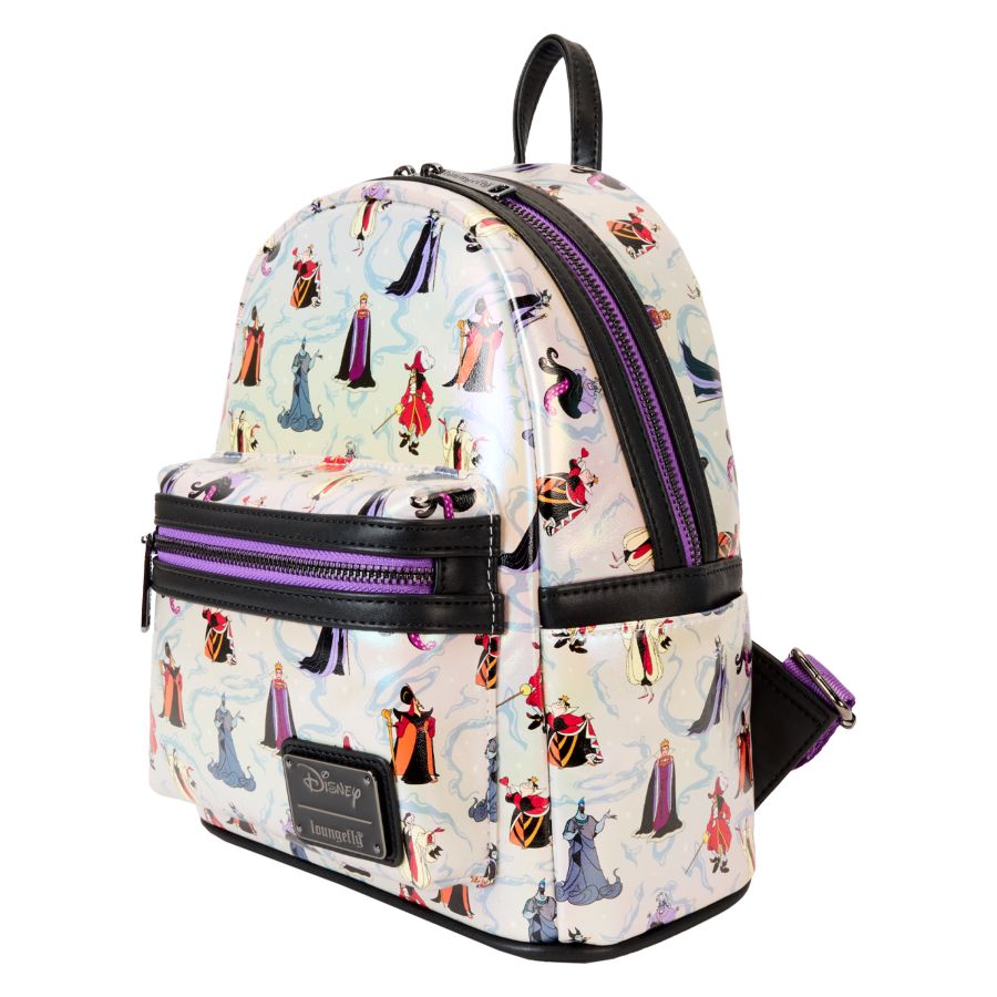 Loungefly Disney Villains - Iridescent Mini Backpack