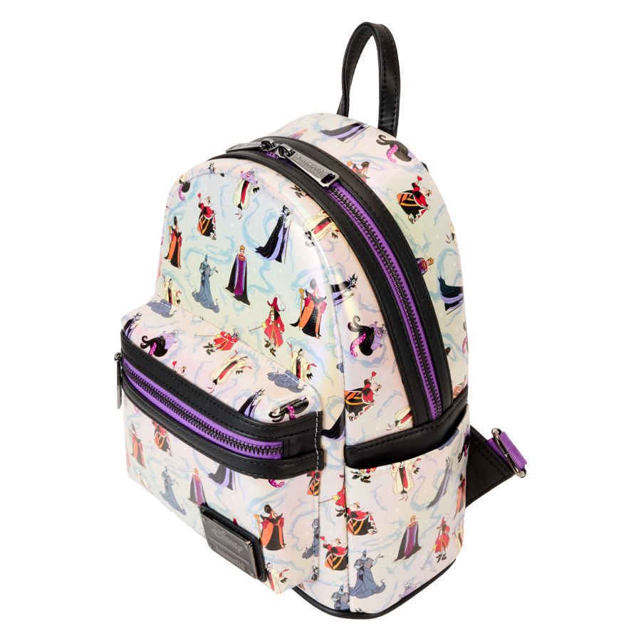 Loungefly Disney Villains - Iridescent Mini Backpack