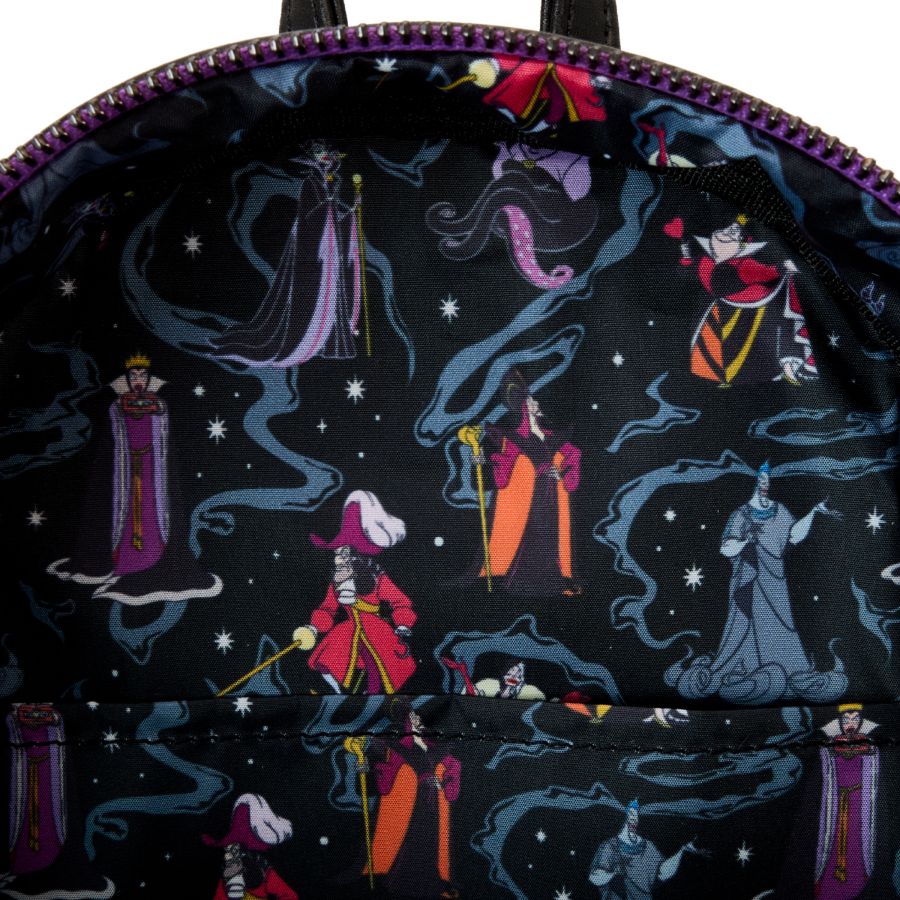 Loungefly Disney Villains - Iridescent Mini Backpack